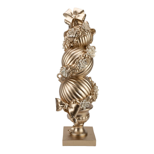 91cm Champagne Bauble Stack Christmas Decoration