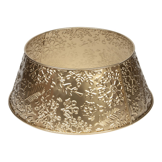 69cm Gold Metal Christmas Tree Skirt