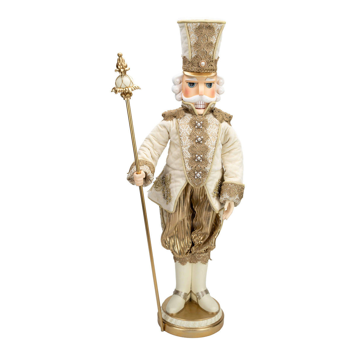 95cm Champagne Nutcracker on Base