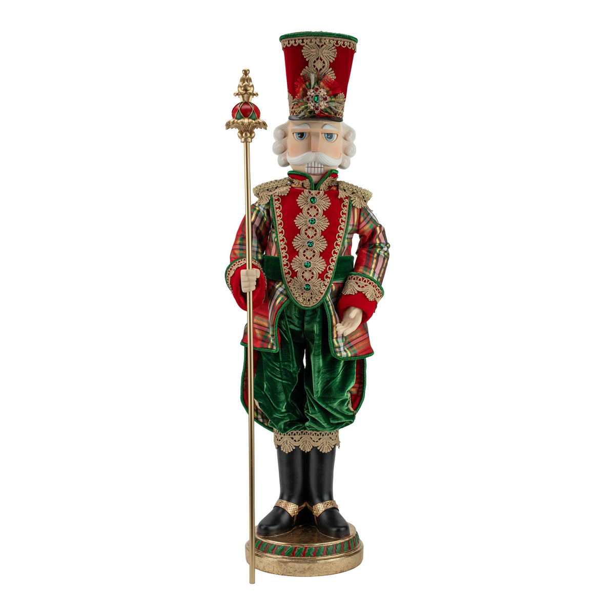 95cm Traditional Nutcracker on Base