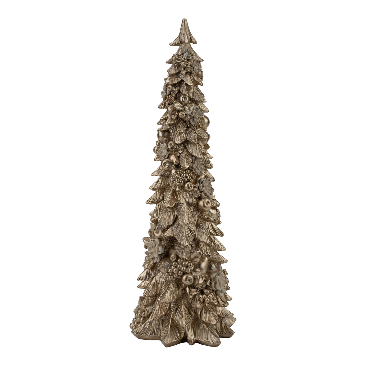 43cm champagne Christmas tree decoration