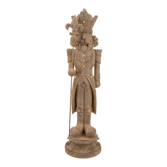 92cm Natural LED Christmas Nutcracker