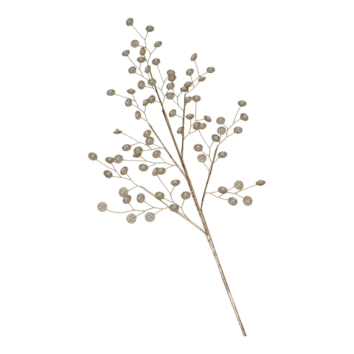 73cm Pearl Ball Christmas Spray