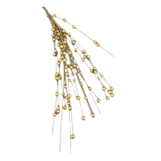 Gold Fine Ball Christmas Spray