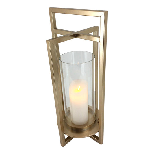 51cm Gold Metal Lantern