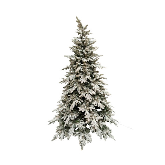1.8m Snowy Grand Christmas Tree with 1958 Tips and 1800 LED Lights