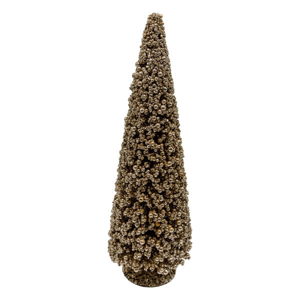 Medium Champagne Table Top Christmas Tree