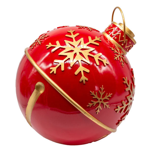 Red Large Ball Christmas Decoration